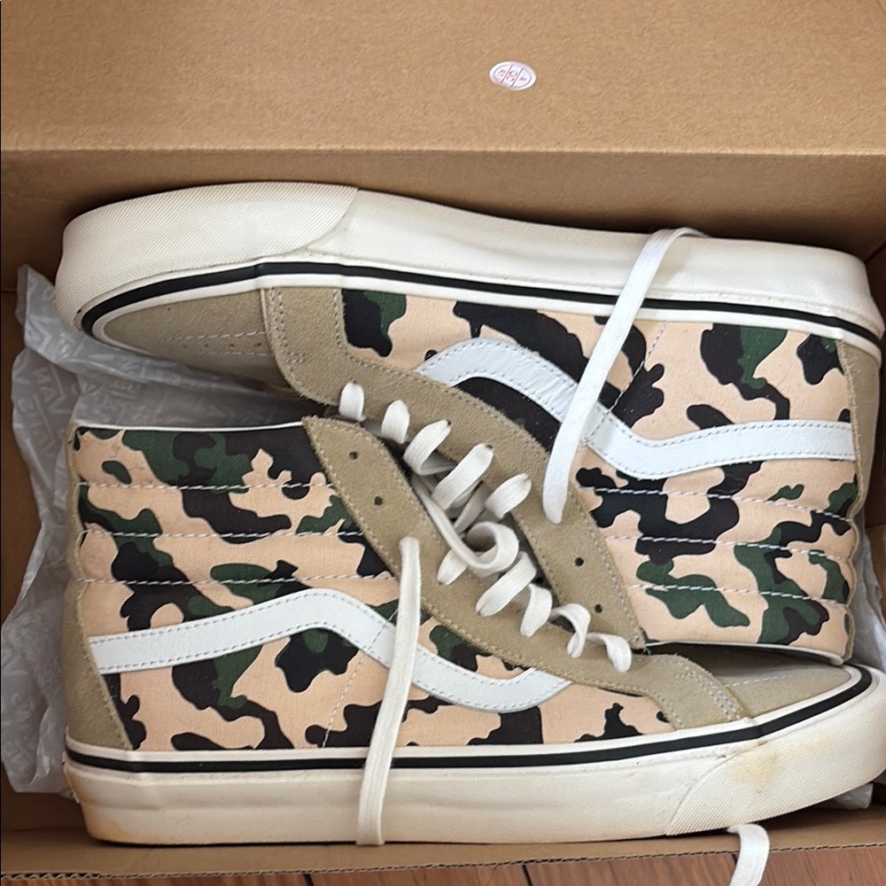 Camouflage vans Sk8-Hi 38 dx